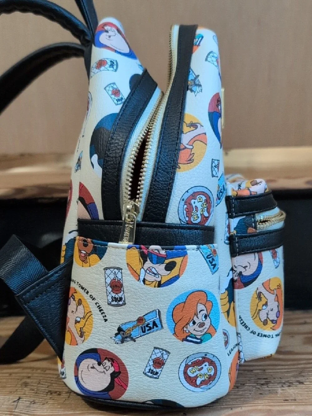Loungefly Disney Parks A Goofy Movie 30th Anniversary Mini Backpack